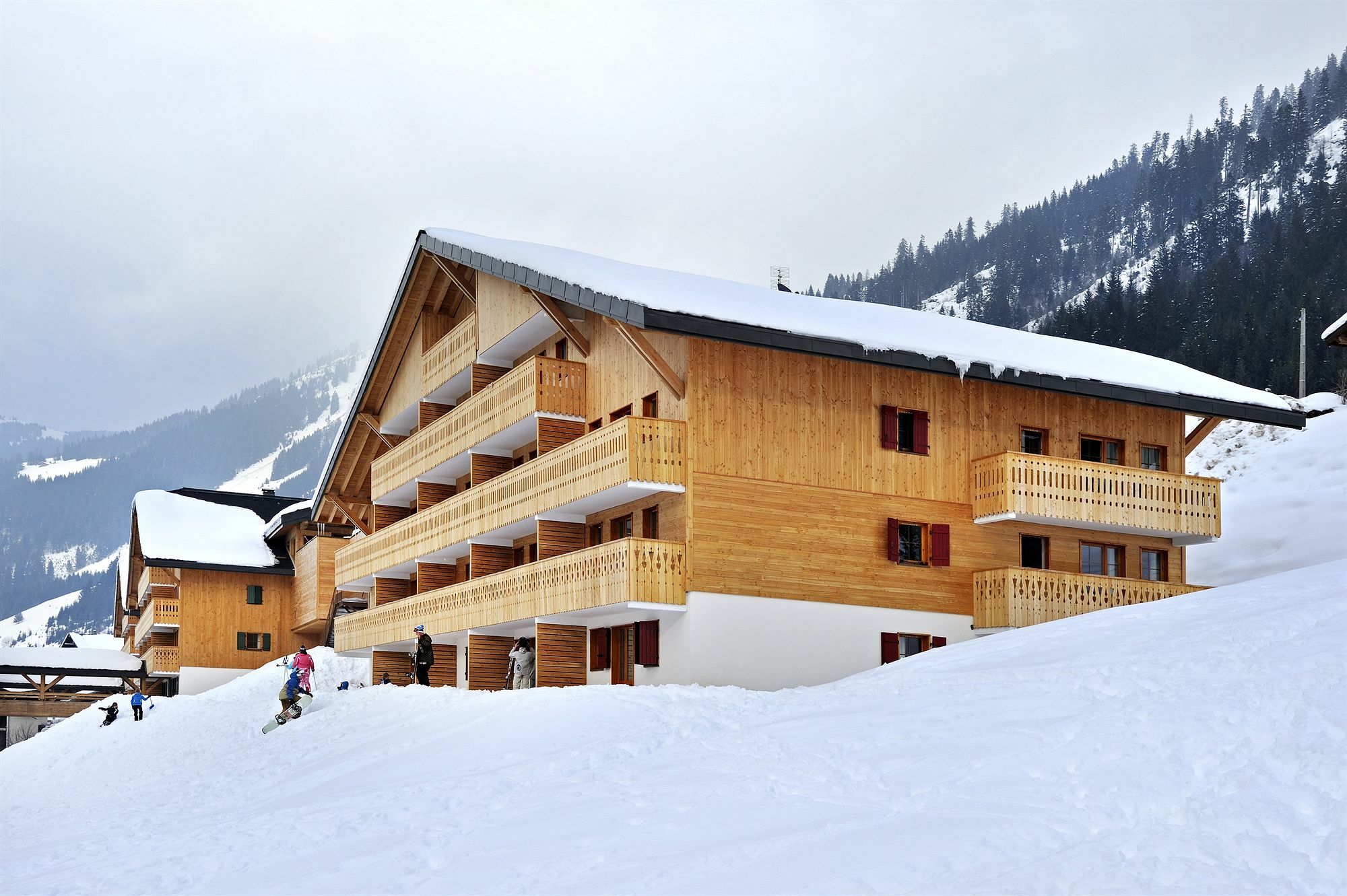 Châtel Residence Nemea Le Grand Lodge מראה חיצוני תמונה